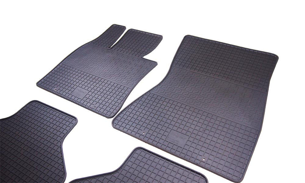 Rubber Floor Mats (4 pcs, Polytep) for BMW X6 E71 2008-2014 - image 1