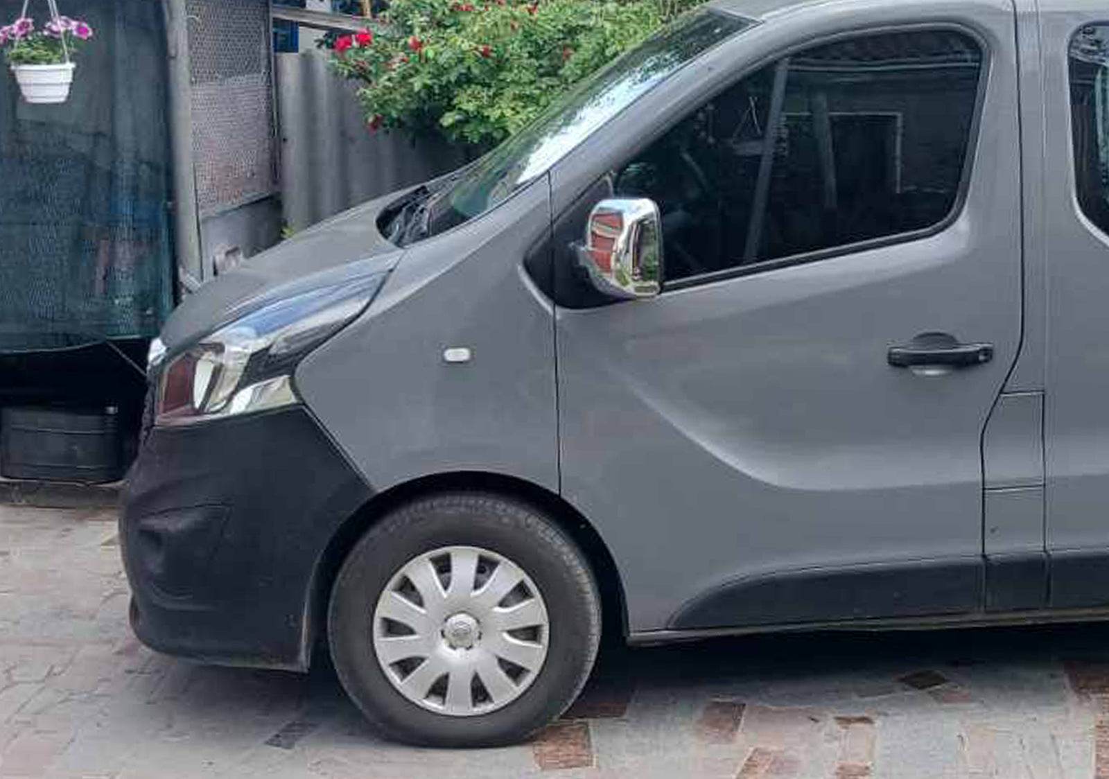 Lining the mirrors (2 pieces, plastic) for Opel Vivaro 2015-2019 - Reelken Auto