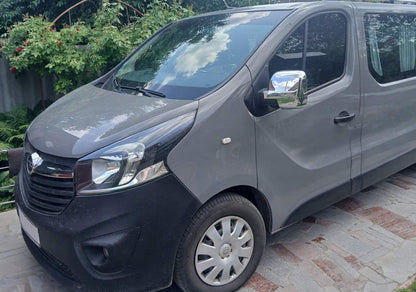 Mirror Covers (2 pcs, plastic) for Opel Vivaro 2015-2019 - image 9