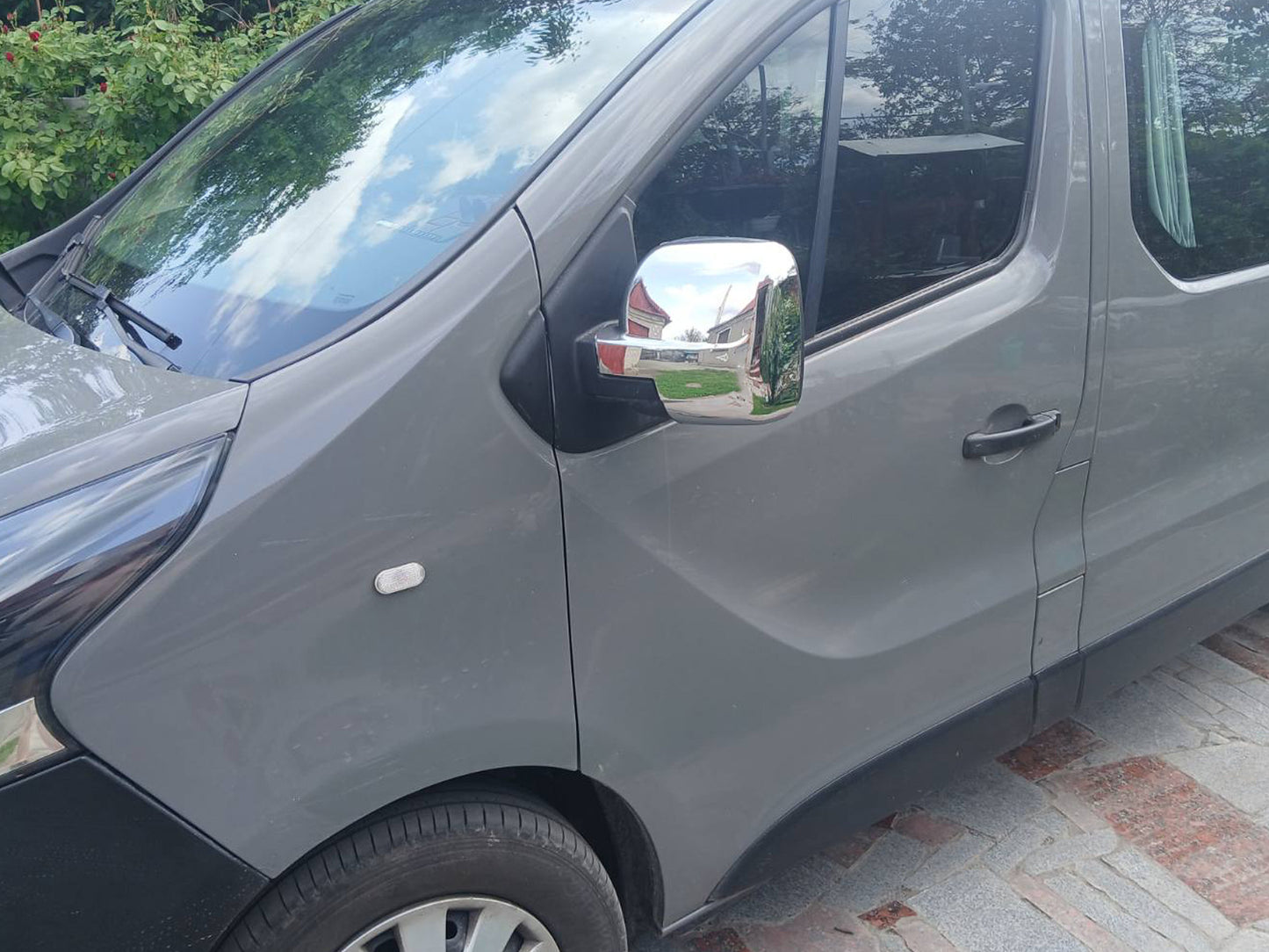 Mirror Covers (2 pcs, plastic) for Opel Vivaro 2015-2019 - image 8
