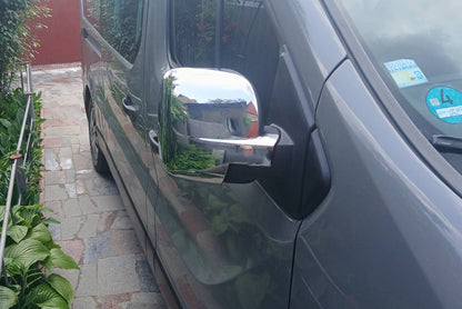 Mirror Covers (2 pcs, plastic) for Opel Vivaro 2015-2019 - image 7
