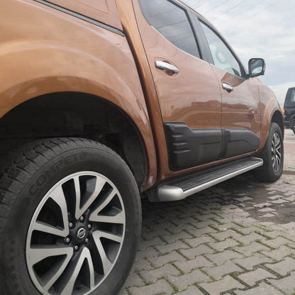 Molding on doors (4 PCs ABS) for Nissan Navara/NP300 2016- - Reelken Auto