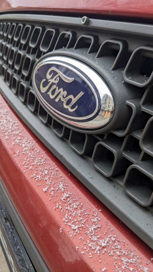 Front emblem (with clips) for Ford Fusion 2002-2009 - image 1