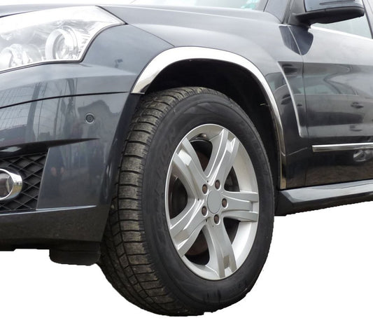 Stainless Steel Fender Trim (4 pcs) for Mercedes GLK сlass X204 2008-2015 - image 1