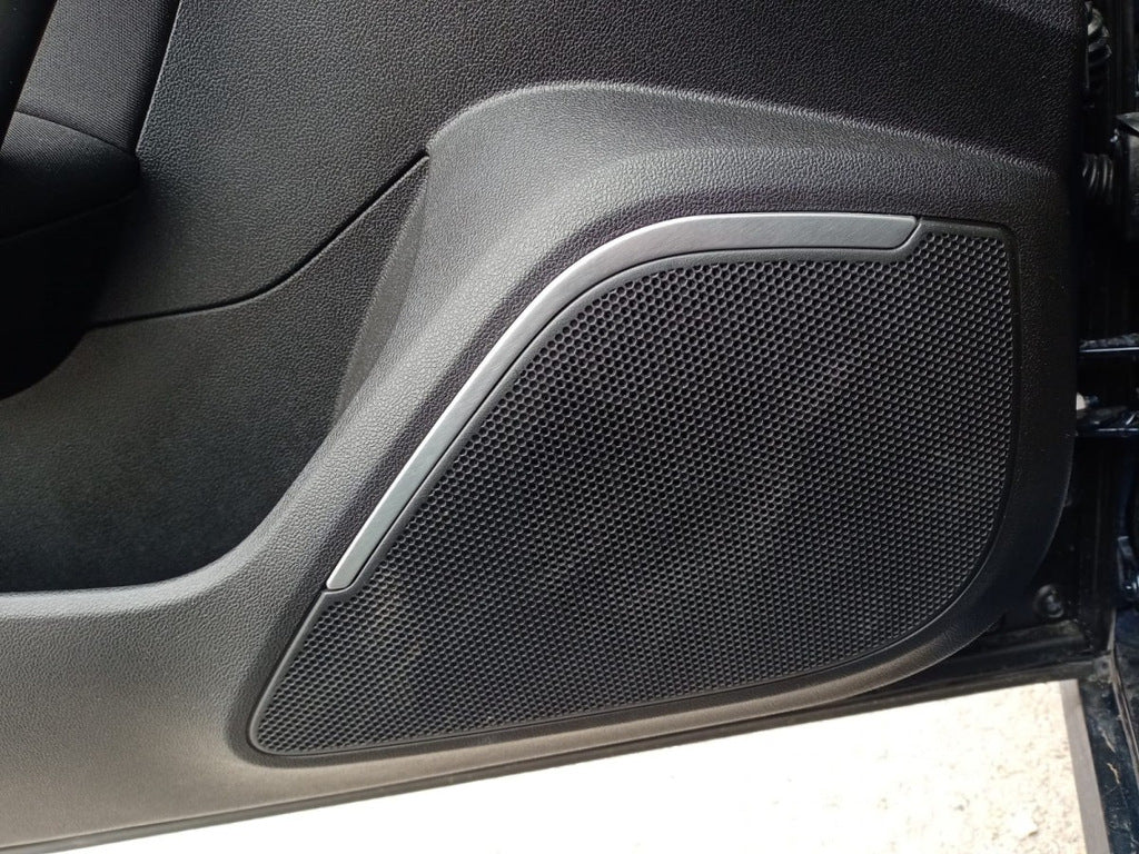 Interior Speaker Covers (2 pcs, Stainless Steel) for Renault Megane IV 2016-2025 - image 1