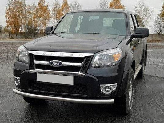 Front protection ST008 (stainless) for Ford Ranger 2007-2011 - Reelken Auto