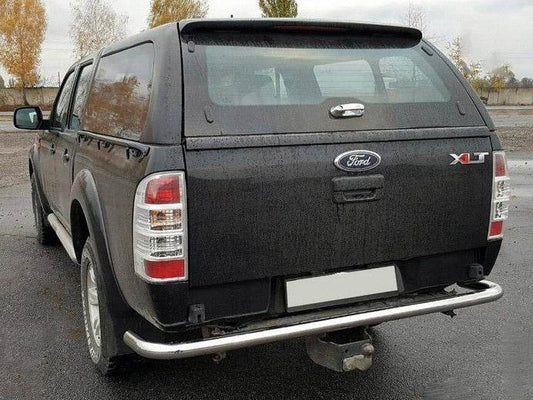 Back protection AK005 (2 pieces, stainless.) for Ford Ranger 2007-2011 - Reelken Auto