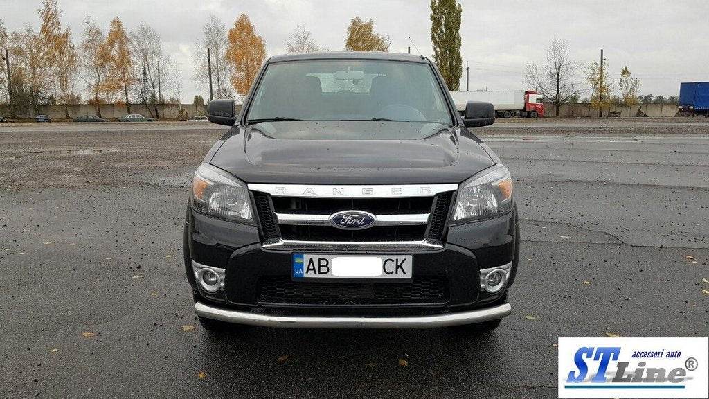 Front protection ST008 (stainless) for Ford Ranger 2007-2011 - Reelken Auto