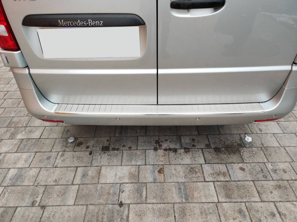OmsaLine rear bumper pad (stainless) for Mercedes Vito / V-class W447 2014↗ year - image 10