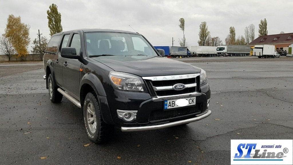 Front protection ST008 (stainless) for Ford Ranger 2007-2011 - Reelken Auto