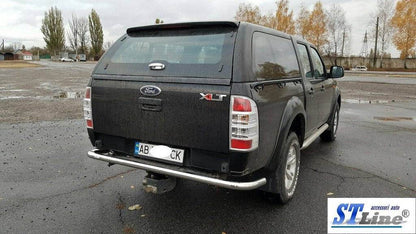 Back protection AK005 (2 pieces, stainless.) for Ford Ranger 2007-2011 - Reelken Auto