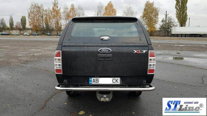 Back protection AK005 (2 pieces, stainless.) for Ford Ranger 2007-2011 - Reelken Auto