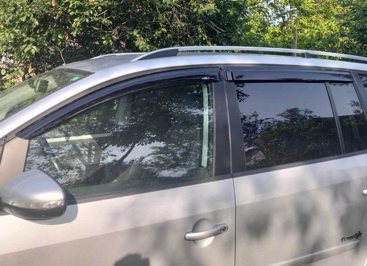 Deflectors (4-piece, HIC) for Volkswagen Touran 2003-2010 - Reelken Auto