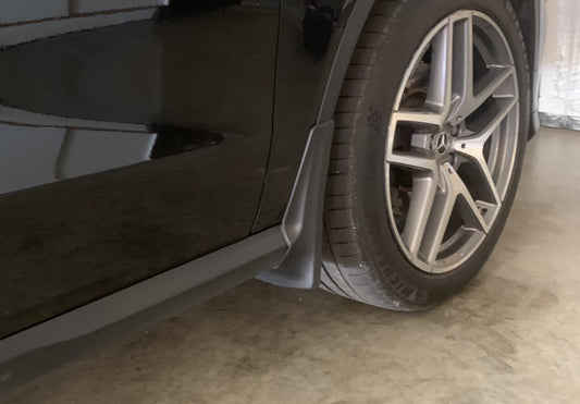 Premium Mud Flaps without Side Skirts (4 pcs) for Mercedes GLE coupe C292 2015-2019 - image 1