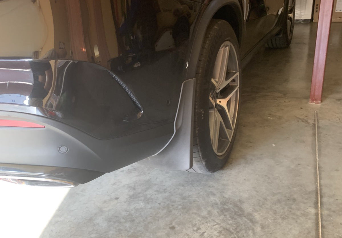 Premium Mud Flaps without Side Skirts (4 pcs) for Mercedes GLE coupe C292 2015-2019 - image 4