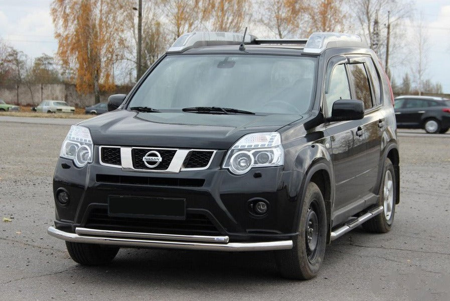 Front Bull Bar ST014 (Stainless Steel) for Nissan X-trail T31 2007-2014 - image 1