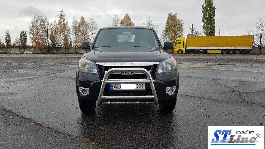 The QT008 bumper guard (stainless) for Ford Ranger 2007-2011 - Reelken Auto