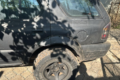 Universal Fender Flares UNIV-034 (4 pcs, ABS plastic, black) - image 4