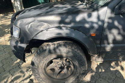 Universal Fender Flares UNIV-034 (4 pcs, ABS plastic, black) - image 3