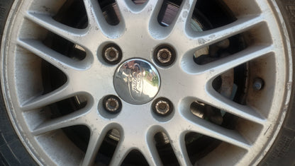 Wheel Center Caps 68.5/50mm Chrome (Set of 4) for Ford - image 1