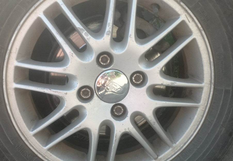 Caps for discs 68.5 / 50mm chrome (4 pcs) for Ford - Reelken Auto