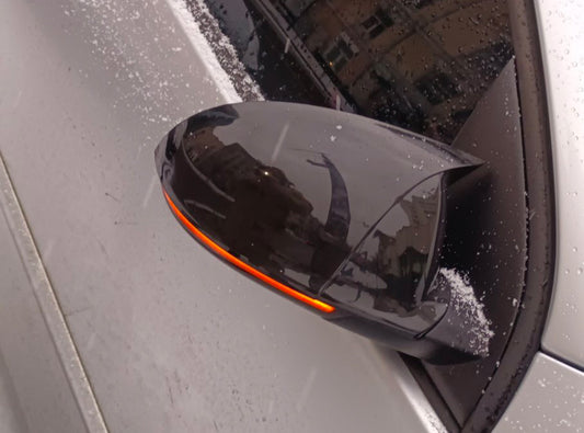 Mirror Covers 2004-2010 (RLine-Look, 2 pcs) for Volkswagen Sharan 1995-2010 - image 1