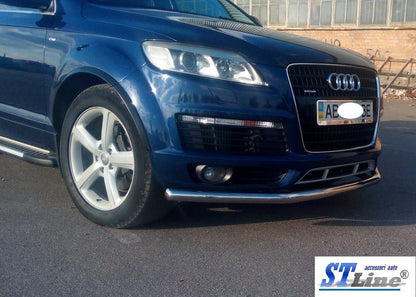 Front protection ST008 (stainless) for Audi Q7 2005-2015 - image 3