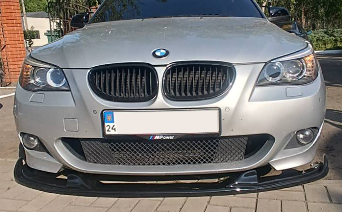 Front Lip DPT (for M Technic Max Hamann Gloss Black) for BMW 5 Series E60/E61 2003-2010 - image 5