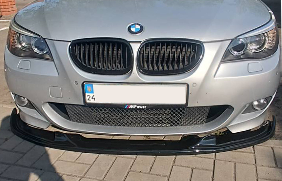 Front Lip DPT (for M Technic Max Hamann Gloss Black) for BMW 5 Series E60/E61 2003-2010 - image 4