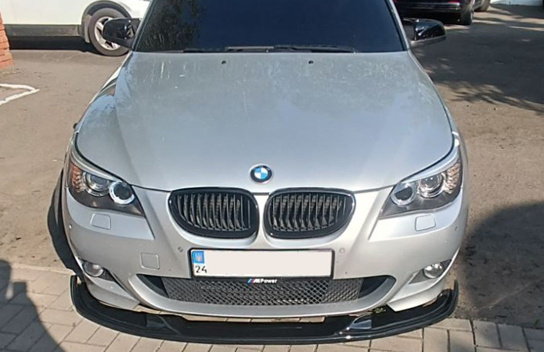 Front Lip DPT (for M Technic Max Hamann Gloss Black) for BMW 5 Series E60/E61 2003-2010 - image 2