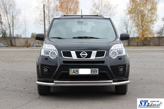 Front Bull Bar ST014 (Stainless Steel) for Nissan X-trail T31 2007-2014 - image 3