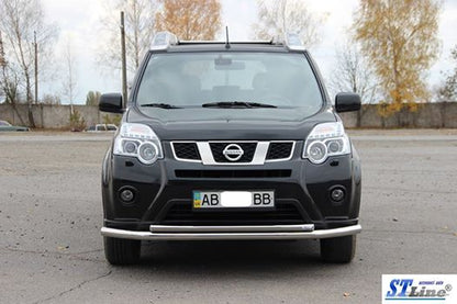 Front Bull Bar ST014 (Stainless Steel) for Nissan X-trail T31 2007-2014 - image 3