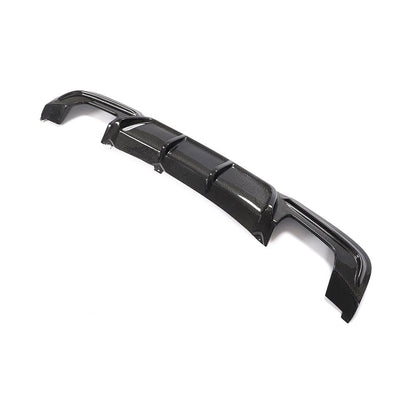 Rear Bumper Diffuser Carbon Fiber V2 (for E90 M Sport) for BMW 3 series E-90/91/92/93 2005-2011 - image 14