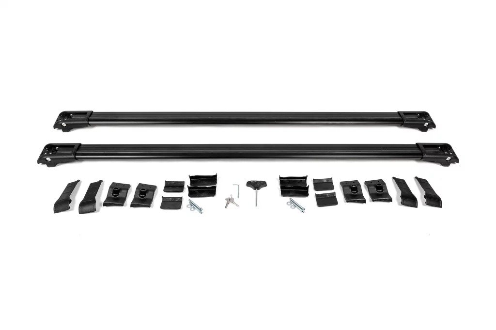 Roof rack cross bars for standard roof rails lockable WingCarrier V1 (2 pcs) for Toyota Yaris Verso 2000-2004 - image 13