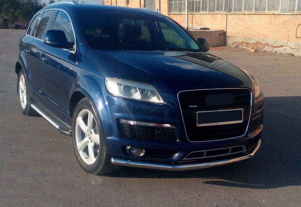 Front protection ST008 (stainless) for Audi Q7 2005-2015 - image 4