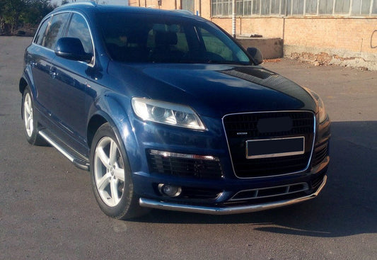 Side Steps Line (2 pcs, Aluminum) for Audi Q7 2005-2015 - image 1