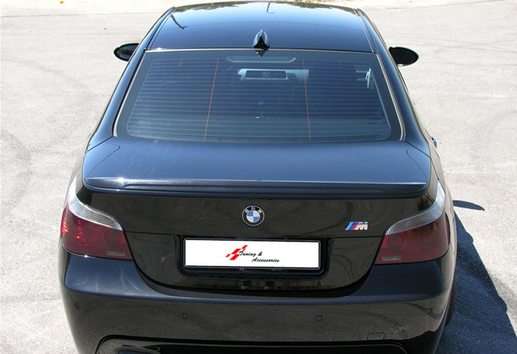 M5-Style Spoiler (primed for painting) for BMW 5 Series E-60/61 2003-2010 - image 6