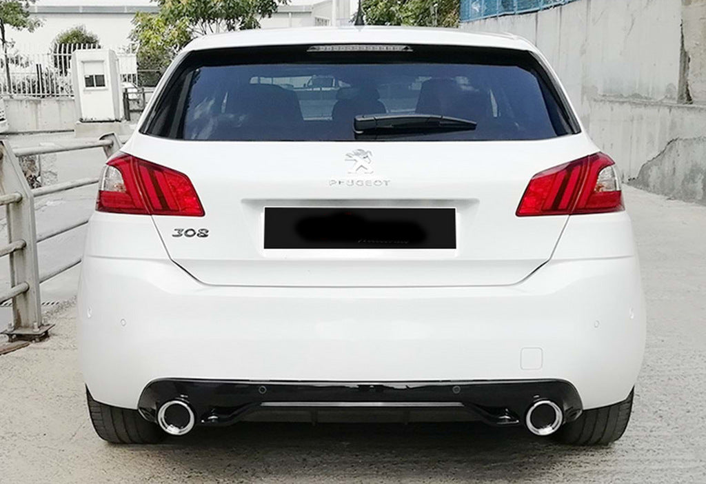 Rear Diffuser DPT (HB, Gloss Black) for Peugeot 308 2014-2021 - image 3