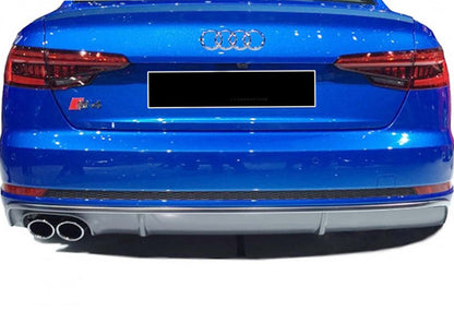 Rear Diffuser DPT (2016-2019, Gloss Black) for Audi A4 B9 2015-2024 - image 2