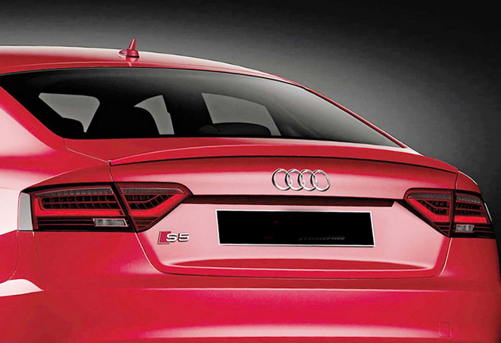 DPT V-2 Spoiler (for Sedan, Gloss Black) for Audi A5 2007-2015 - image 4