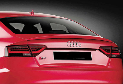 DPT V-2 Spoiler (for Sedan, Gloss Black) for Audi A5 2007-2015 - image 4