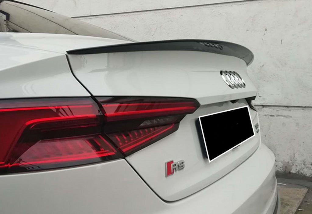 DPT V-1 Spoiler (2016-2021, 2-door, Gloss Black) for Audi A5 2016-2025 - image 2