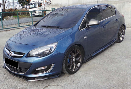 Side Skirts DPT V-1 (primed for painting) for Opel Astra J 2009-2015 - image 3
