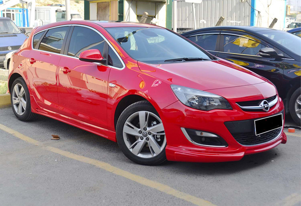 Front Lip Spoiler DPT V-3 (Primed for Painting) for Opel Astra J 2009-2015 - image 1