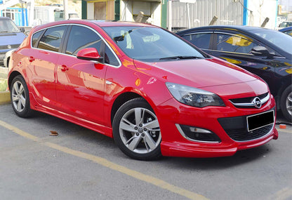 Front Lip Spoiler DPT V-3 (Primed for Painting) for Opel Astra J 2009-2015 - image 1