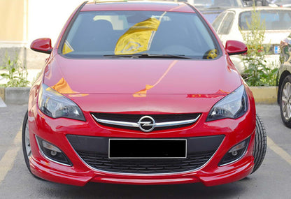 Front Lip Spoiler DPT V-3 (Primed for Painting) for Opel Astra J 2009-2015 - image 2