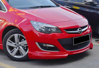 Front Lip Spoiler DPT V-3 (Primed for Painting) for Opel Astra J 2009-2015 - image 3