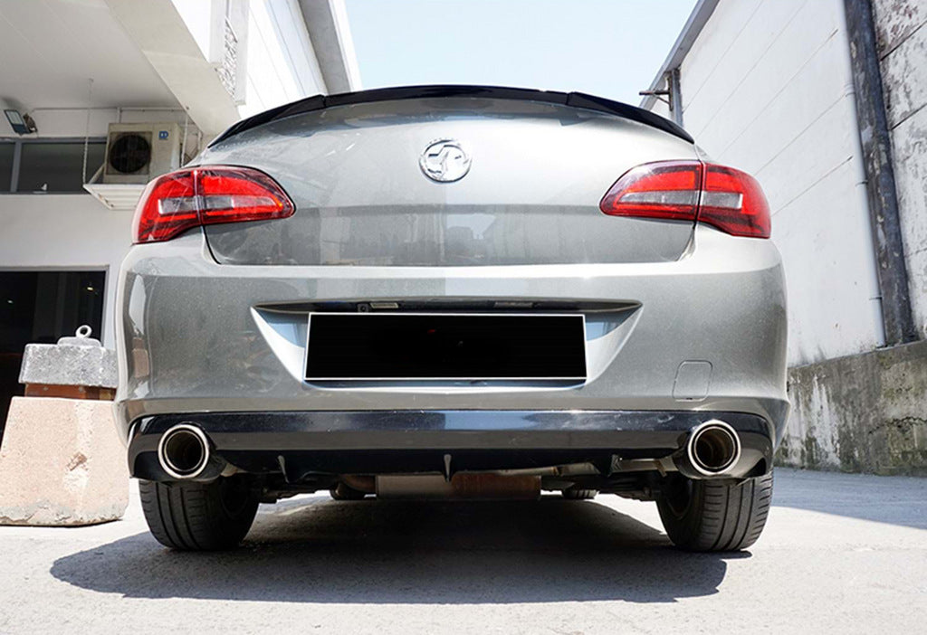 DPT V-1 rear diffuser (SD, gloss black) for Opel Astra J 2009-2015 - image 2