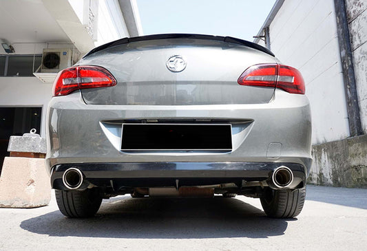 Rear Diffuser DPT V-1 (SD, Gloss Black) for Opel Astra J 2009-2015 - image 2