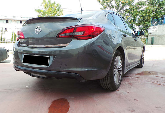 DPT V-2 rear diffuser (SD, gloss black) for Opel Astra J 2009-2015 - image 2